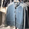 Adidas Chinese Denim Jacket Shop Now