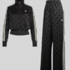 Adidas Polka Dots Black Tracksuit For Sale