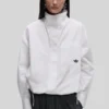 Adidas x ASOS Funnel Neck White Shirt