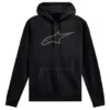 Material: Fleece Inner: Viscose Lining Front: Pullover Closure Collar: Hooded Collar Sleeves: Full-Length Sleeves Cuffs: Rib Knitted Cuffs Pockets: Kangaroo Color: Black
