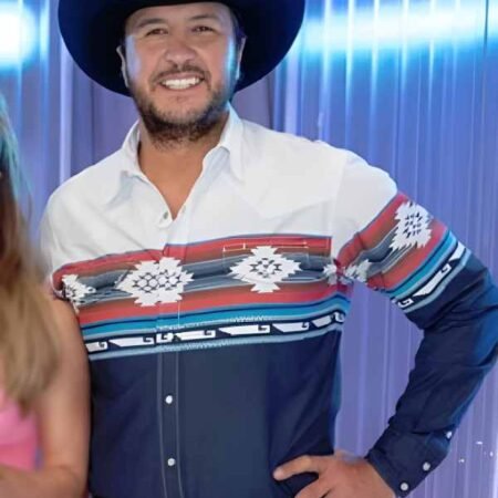 American Idol S23 Luke Bryan Western Shirt