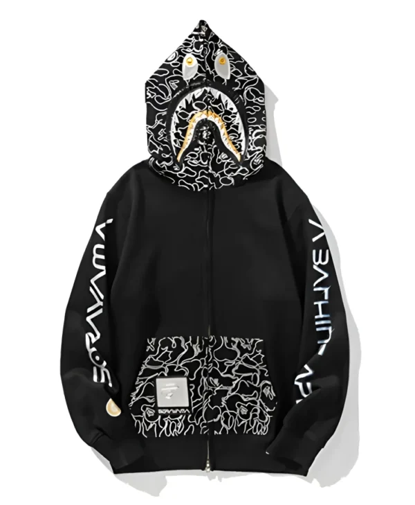 BAPE 23rd Anniversary Black Hoodie