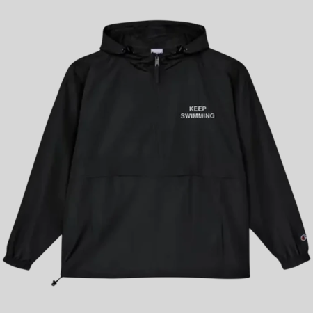 BTS Keep Swimming Anorak Black Jacket