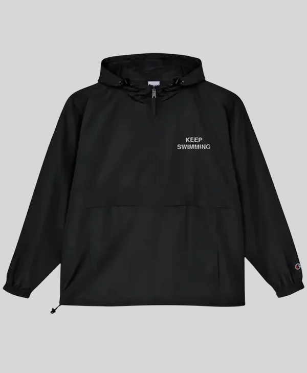 BTS Keep Swimming Anorak Black Jacket