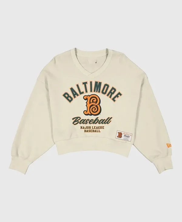 Baltimore Orioles 2026 City Connect V-Neck Sweatshirt