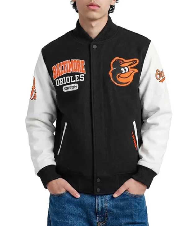 Baltimore Orioles City Arch Varsity Jacket