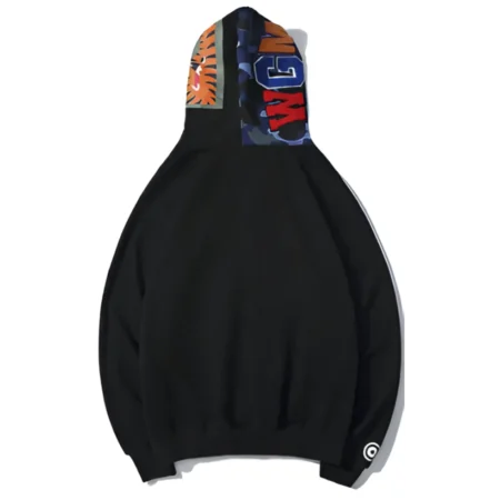 Bape Black Shark Hoodie For Sale
