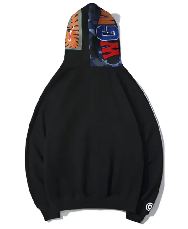 Bape Black Shark Hoodie For Sale