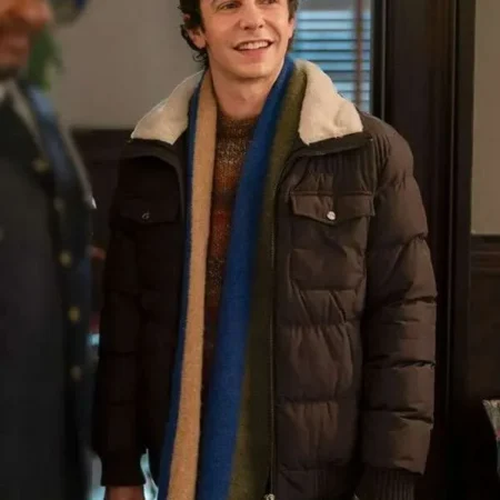 Ben Levi Ross Elsbeth Brown Puffer Jacket