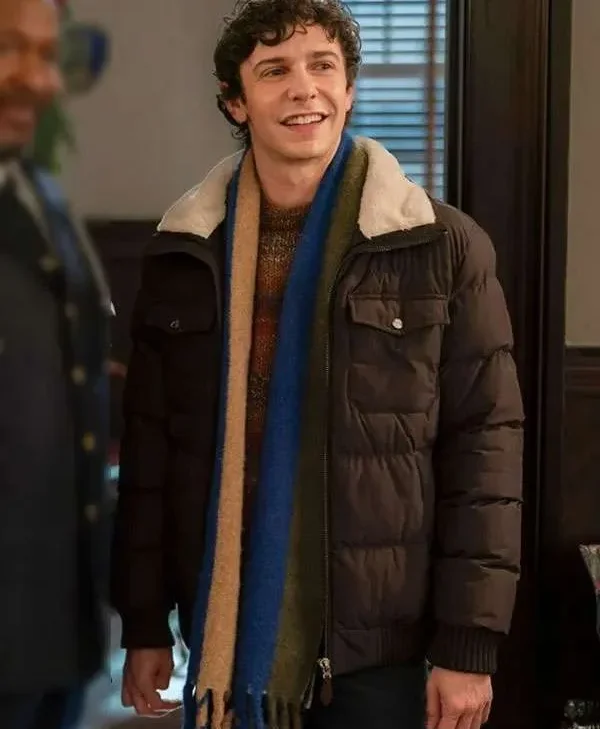 Ben Levi Ross Elsbeth Brown Puffer Jacket