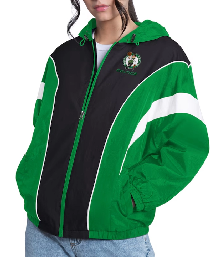 Boston Celtics Quarterback Lightweight Jacket