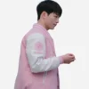 Boyfriend on Demand Jisoo Varsity Jacket for sale