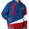 Buffalo Bills Color Block Full-Zip Hooded Jacket