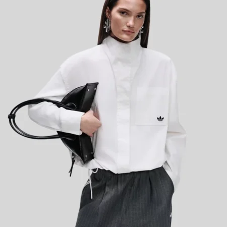 Buy Adidas x ASOS Funnel Neck White Shirt