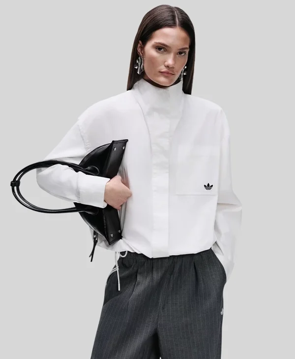 Buy Adidas x ASOS Funnel Neck White Shirt