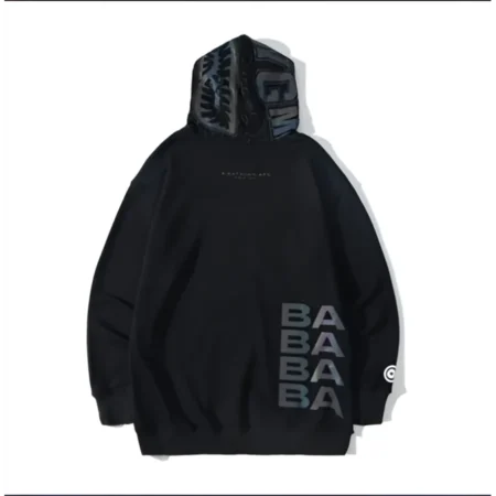 Buy Bape Shark Black Pullover Hoodie
