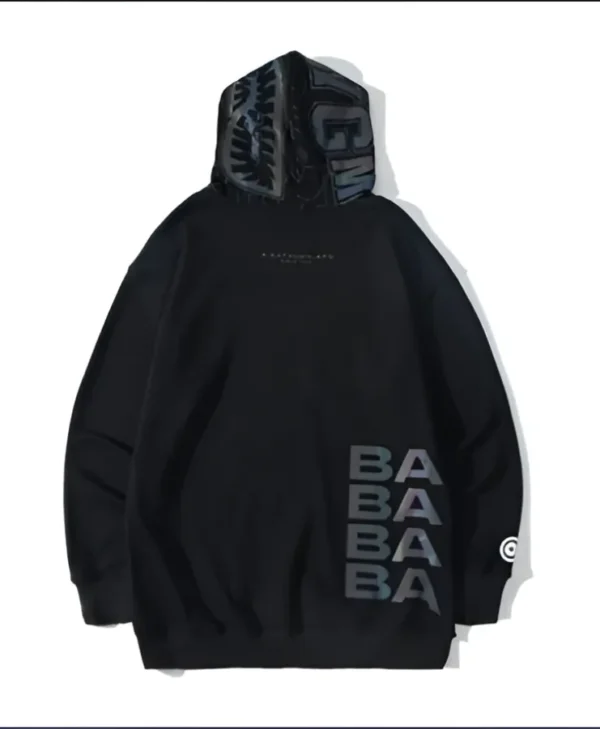 Buy Bape Shark Black Pullover Hoodie