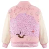 Buy Cherry Blossom Varsity Jacket