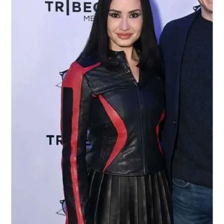 Buy Demi Lovato NYC 2026 Leather Jacket