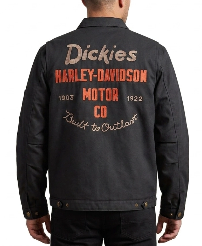 Buy Dickies x Harley Davidson Quilted Lined Eisenhower Jacket