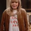 Buy Happy’s Place S2 Melissa Peterman Velvet Bomber Jacket