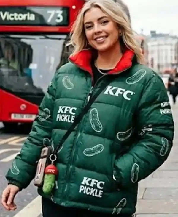 Buy Kfc Pickle Puffer Jacket