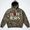 Buy Lamar Jackson I Love Jesus Camo Hoodie
