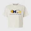 Buy Michigan Wolverines Basketball National Champions Sketch Element Boxy T-Shirt