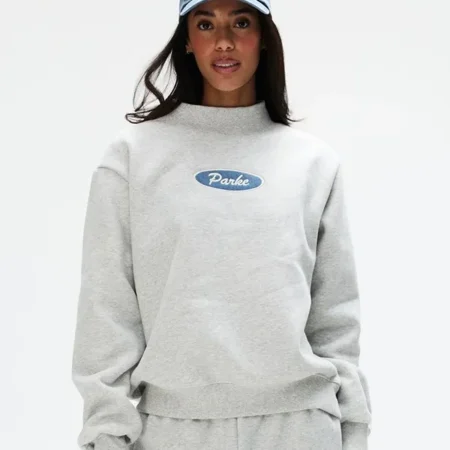 Buy Parke Signature Patch Mockneck Sweatshirt