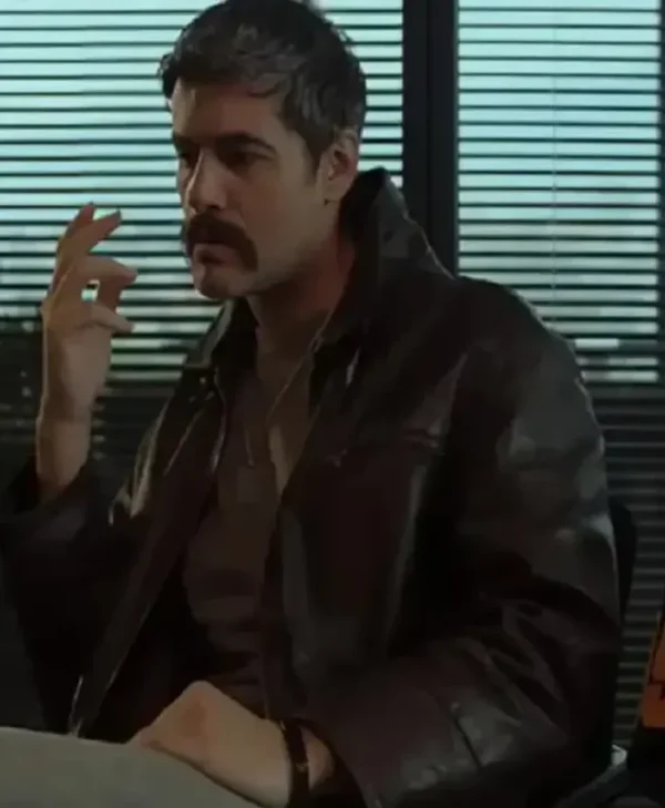 Buy Police Per Jete Nik Xhelilaj Leather Jacket