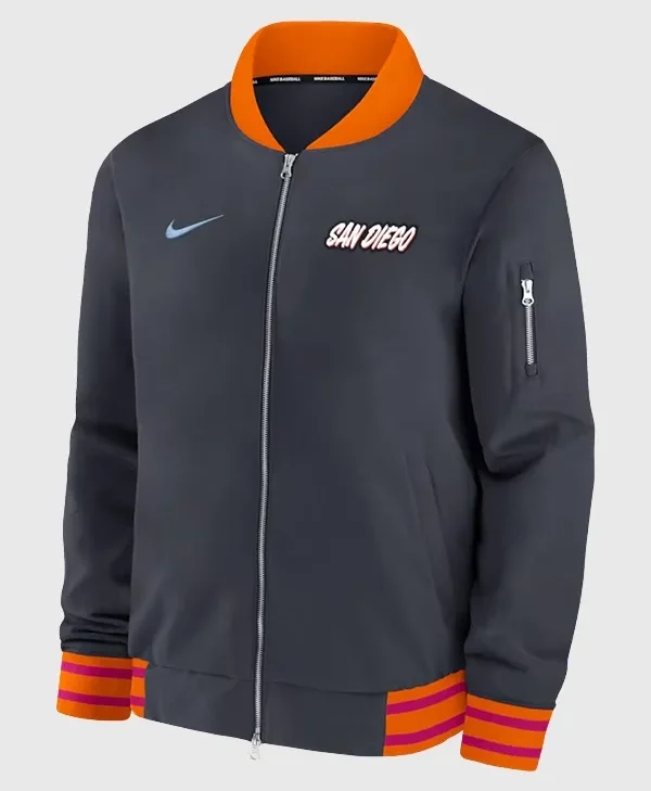 Buy San Diego Padres 2026 City Connect Bomber Jacket