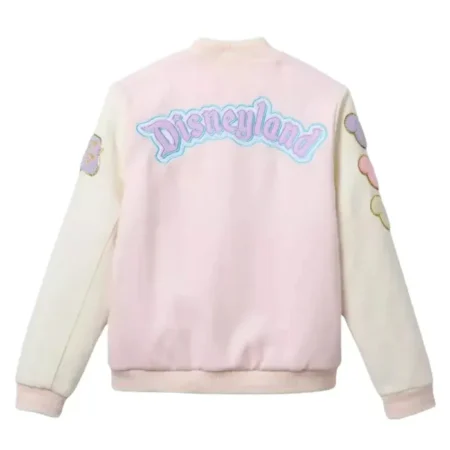 Buy Stoney Clover Lane Disneyland Pink Varsity Jacket