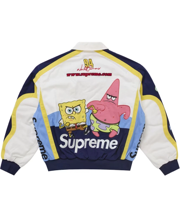 Buy Supreme SpongeBob SquarePants Jeff Hamilton Racing Jacket