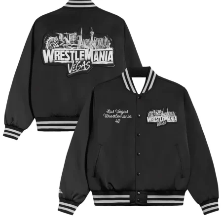Buy WrestleMania 42 Vegas Satin Jacket
