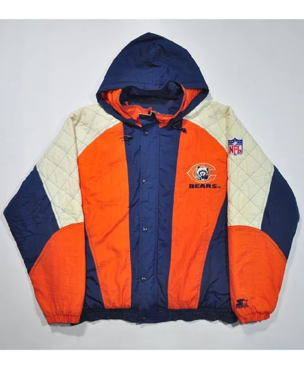 Charger Chicago Bears 90’s Hooded Jacket