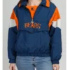 Chicago Bears 90’s Blue Pullover Hooded Jacket