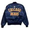Chicago Bears satin bomber jacket
