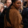 Chicago PD S13 Karen Obilom Brown Jacket