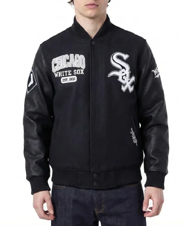 Chicago White Sox City Arch Varsity Jacket