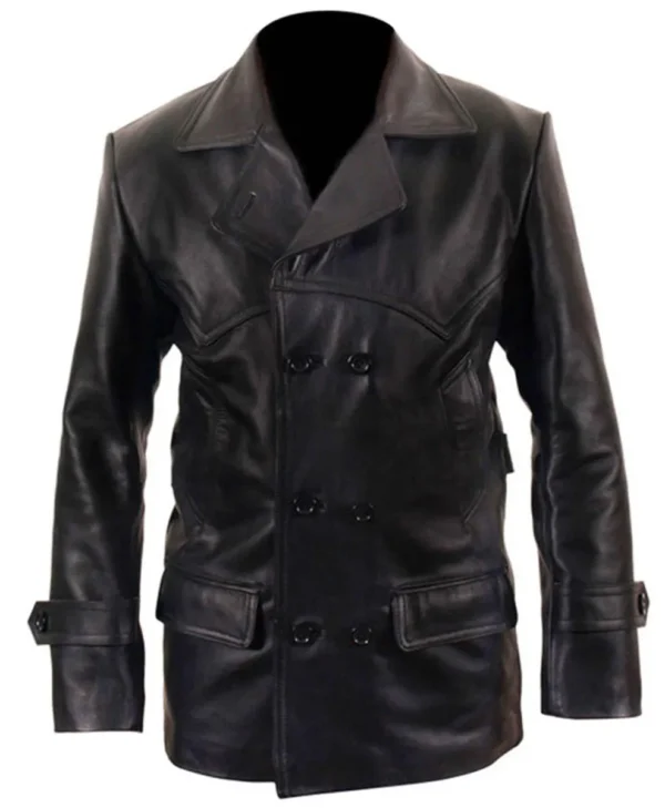 Christopher Eccleston Doctor Who Leather Peacoat