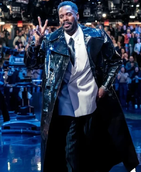Colman Domingo Late Night with Seth Meyers Coat