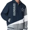Dallas Cowboys Color Block Full-Zip Hooded Jacket