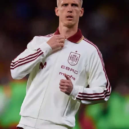 Dani Olmo Spain vs Egypt Track Jacket For Sale