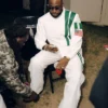 Davido Coachella 2026 White Track Suit For Sale