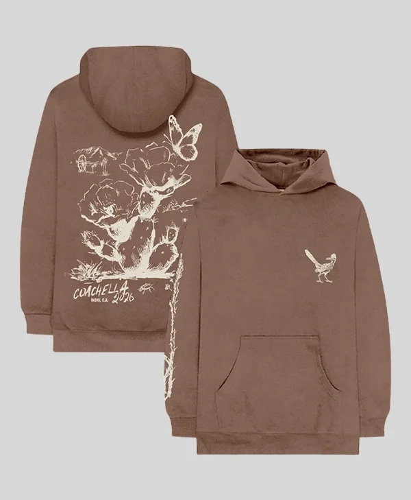Desert Sketchbook Coachella 2026 Hoodie