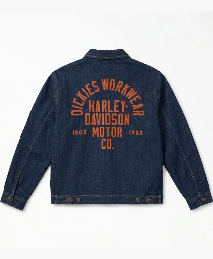 Dickies x Harley Davidson Boxy Fit Denim Jacket