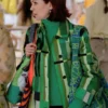 Elsbeth S3 Carrie Preston Abstract Print Coat