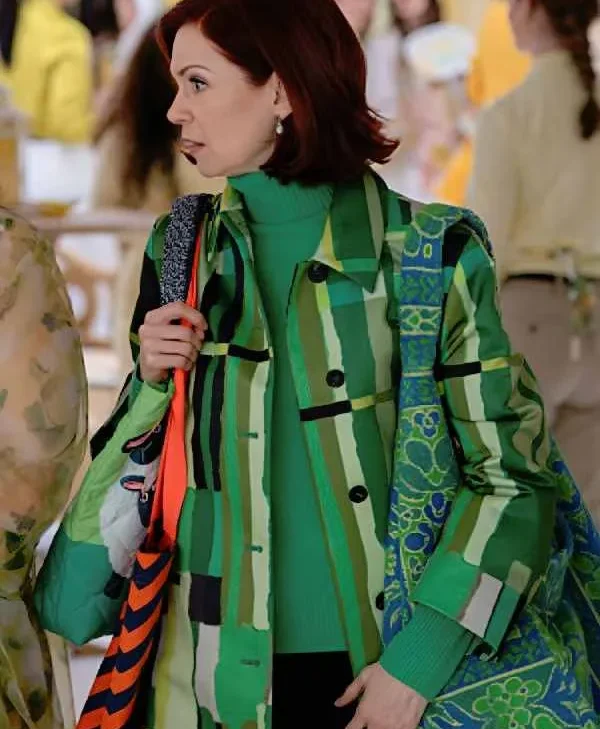Elsbeth S3 Carrie Preston Abstract Print Coat