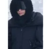 Emily in Paris S04 Camille Black Padded Ski Jacket