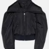 Emily in Paris S04 Camille Black Padded Ski Jacket For Sale